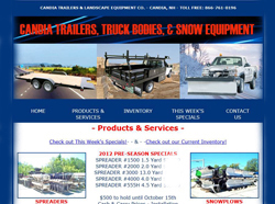 candia trailers snowplows equipment nh