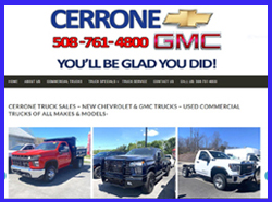 cerrone truck sales gmc chevy trucks attleboro ma