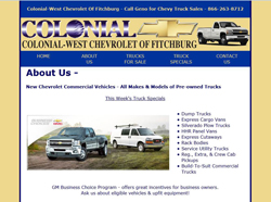 colonial west chevrolet chevy trucks