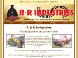 rr industries trucks equipment web sites