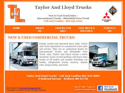 taylor lloyd trucks truck sales website bedford mass