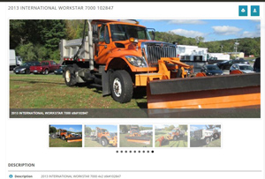 DUMP TRUCK LISTING EXAMPLE –